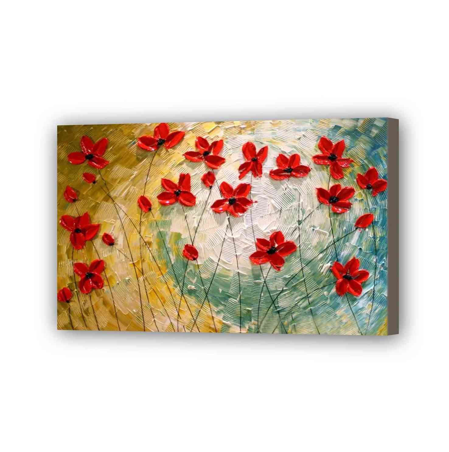 Flower Hand Painted 